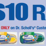 10 Dr Scholl s Custom Fit Orthotic Inserts Rebate FamilySavings