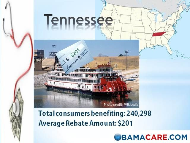 Affordable Care Act Rebate Amounts For Tennessee Health Medical 