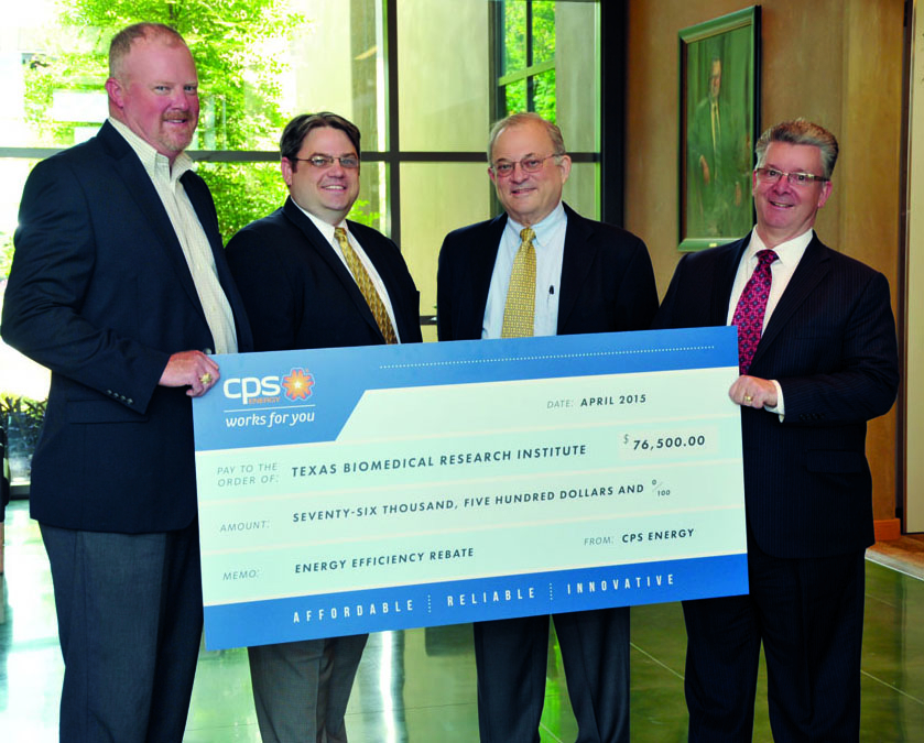 CPS Energy Rebate For Energy Efficiency Initiatives At Texas Biomed 