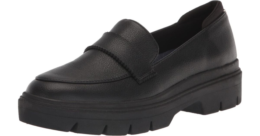 Dr Scholls Check In Loafer In Black Lyst