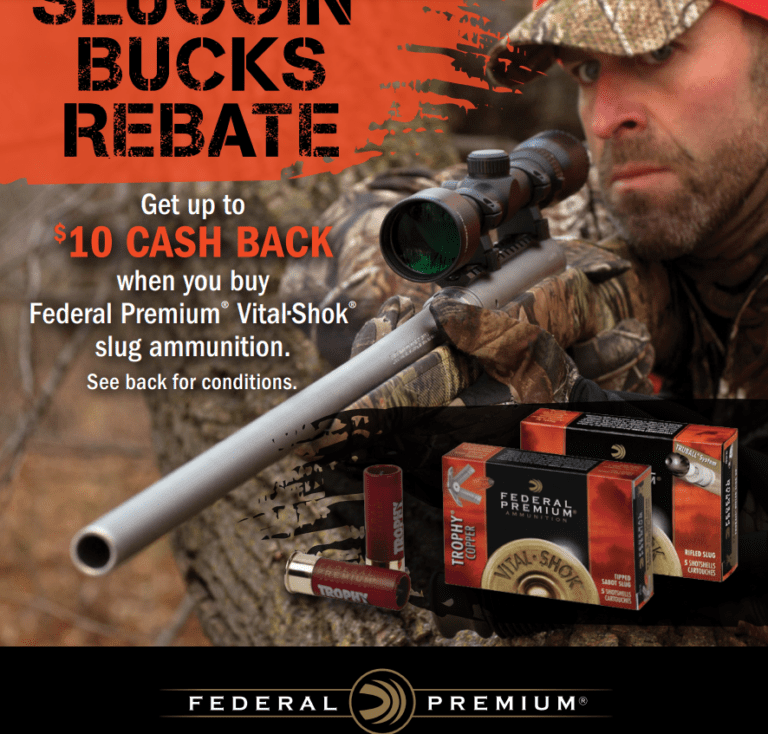 Federal Premium Rebate Printable Rebate Form