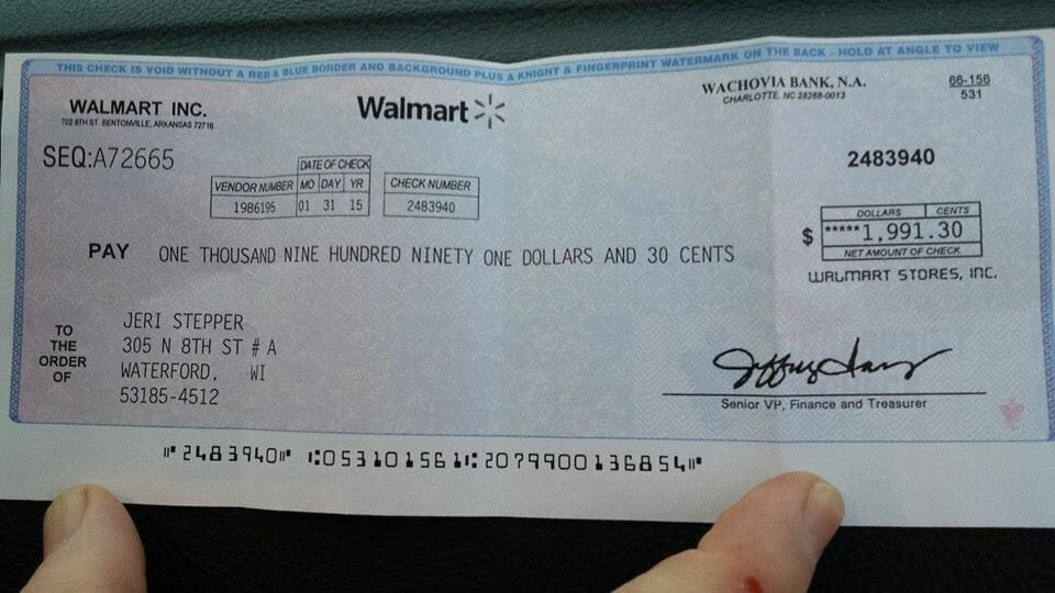 How To Spot The Walmart Check Scam A Real Example