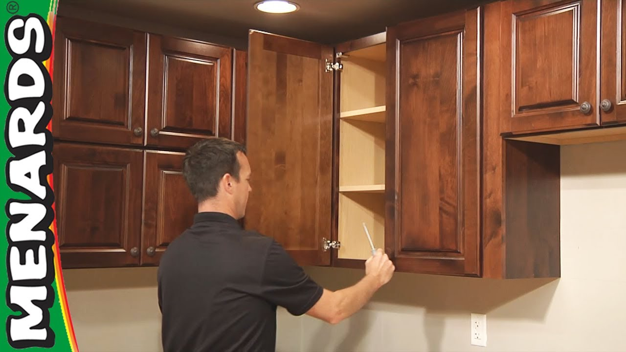 Kitchen Cabinet Installation How To Menards You