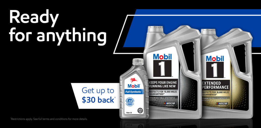 Mobil 1 Full Synthetic Motor Oil Change Offers Rebate DealShareUS