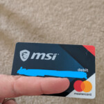 MSI Put Their Logo On My Rebate Card Pcmasterrace