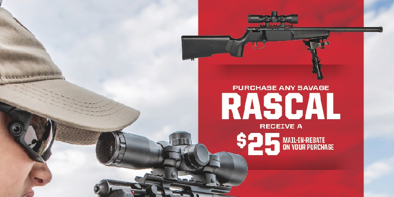 Savage Rebate Rascal Rebate Vance Outdoors