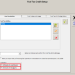 Setting Up Fuel Tax Rebate Multiple Entities Agrimaster