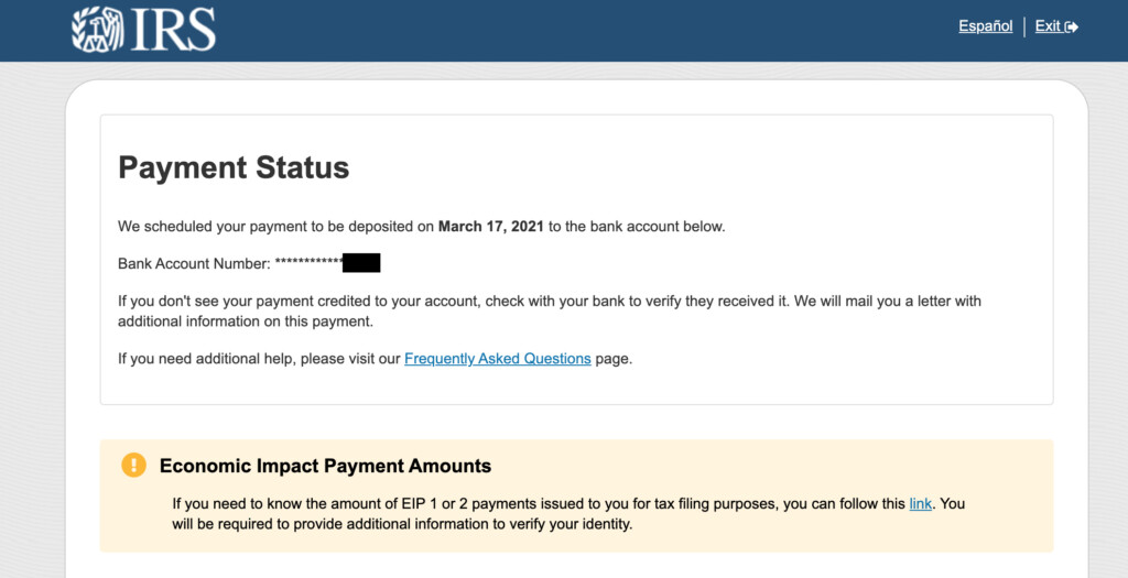 Track Your 1 400 Stimulus Payment IRS Get My Payment Tool Now Live