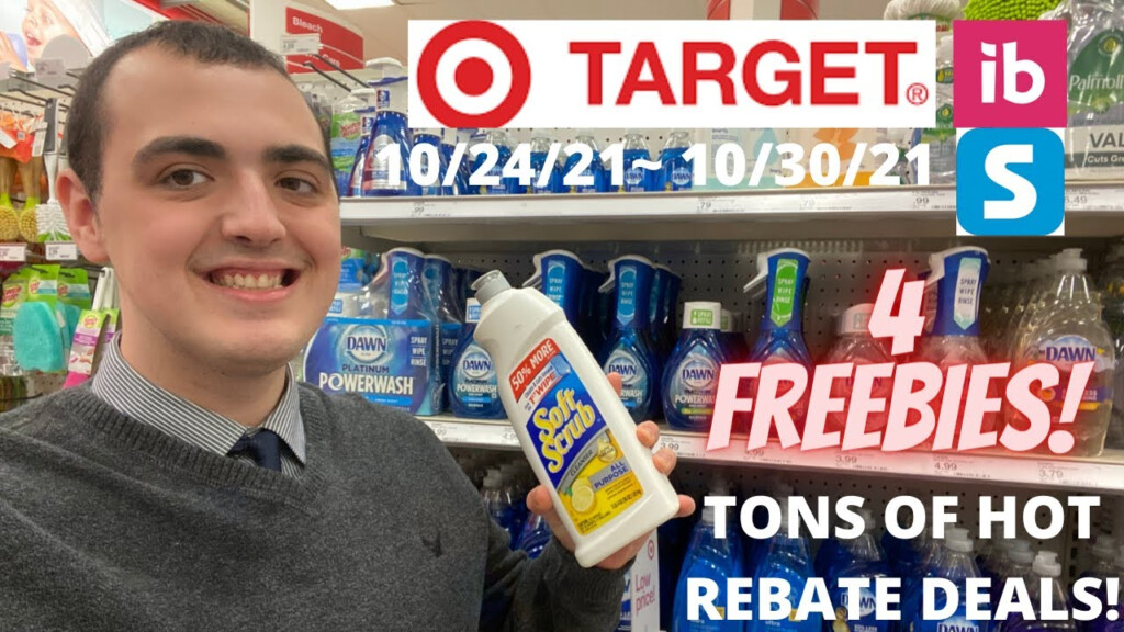 4 FREEBIES AT TARGET TONS OF HOT REBATE DEALS 10 24 21 10 30 21 