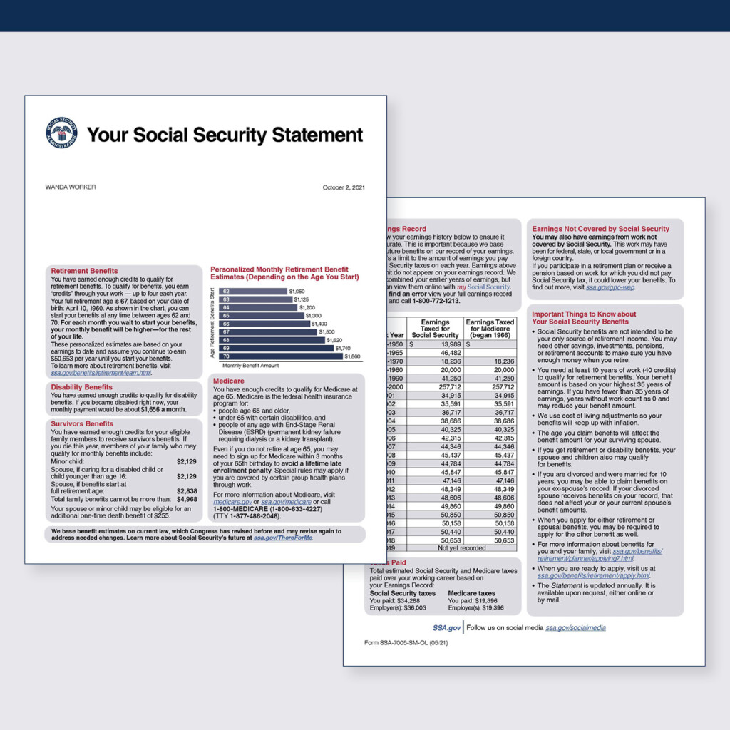 Access Your New Social Security Statement OnlineSocial Security Matters