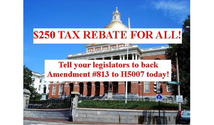 ALERT Mass Legislature Needs To Extend Tax Rebate To The Working Poor 