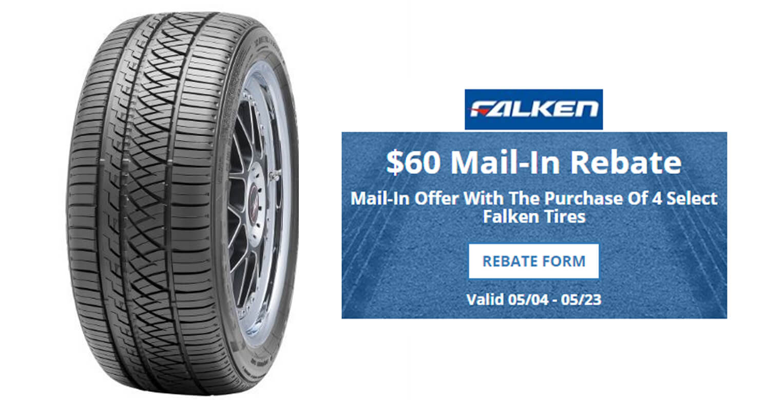 Available Tire Rebates May 2020