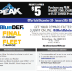 Blue Def Rebate Check Printable Rebate Form