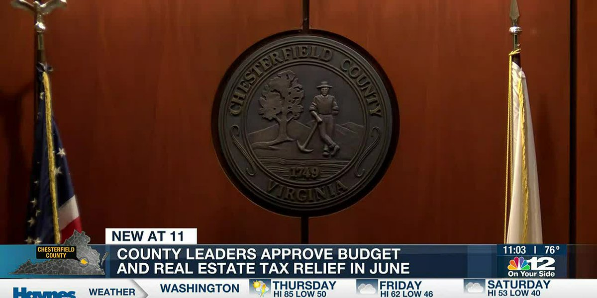 Chesterfield County Leaders Approve Next Year s Budget And Real Estate 