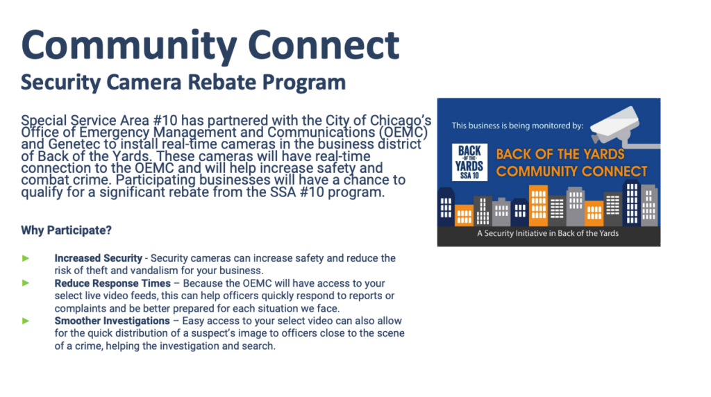 Chicago Security Camera Installation Printable Rebate Form