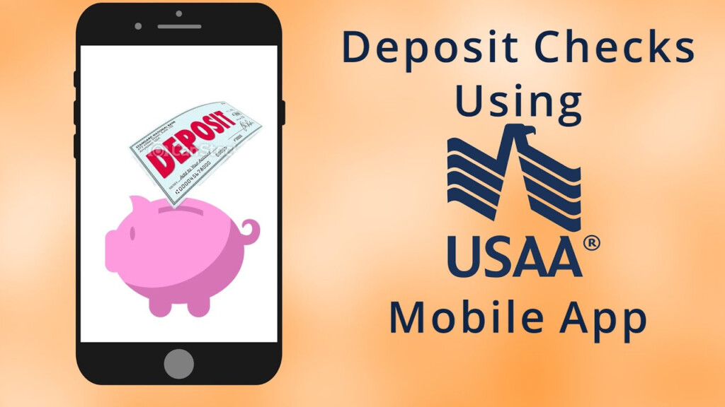 Deposit Checks With The USAA Mobile App YouTube