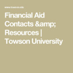 Financial Aid Contacts Resources Towson University Financial Aid