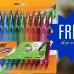 FREE BiC Gel Ocity Pens With Kroger Mega Event after Rebate