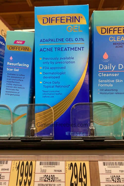 Free Differin Gel After Rebate Differin Gel Acne Gel Gel