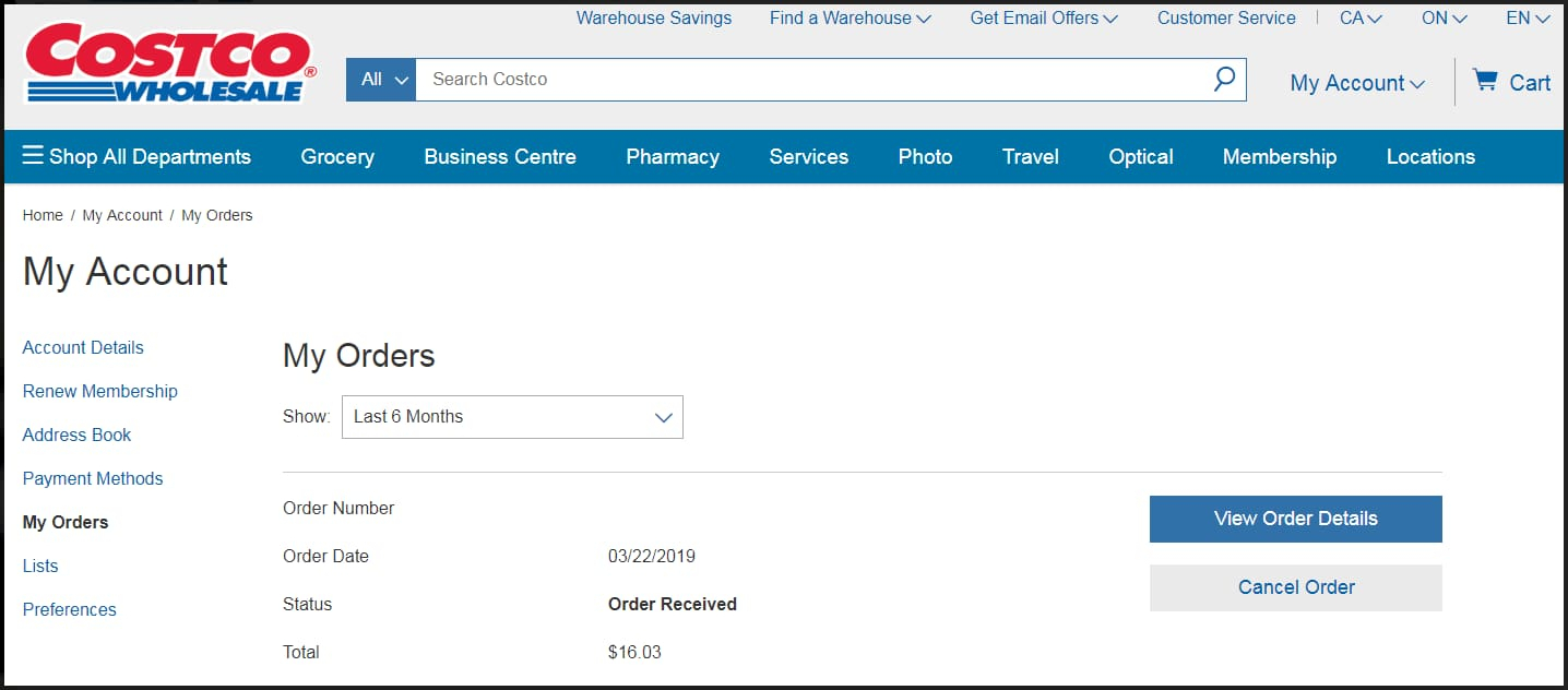 How To Check On Costco Membership Stock Order Warranty CostcoRebate