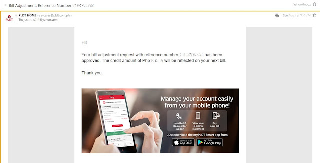 How To Request For PLDT Bill Rebate Or Adjustment PinoyTechSaga