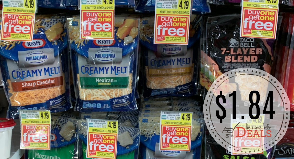 Kraft Cheese Buy One Get One FREE Rebate The Harris Teeter Deals