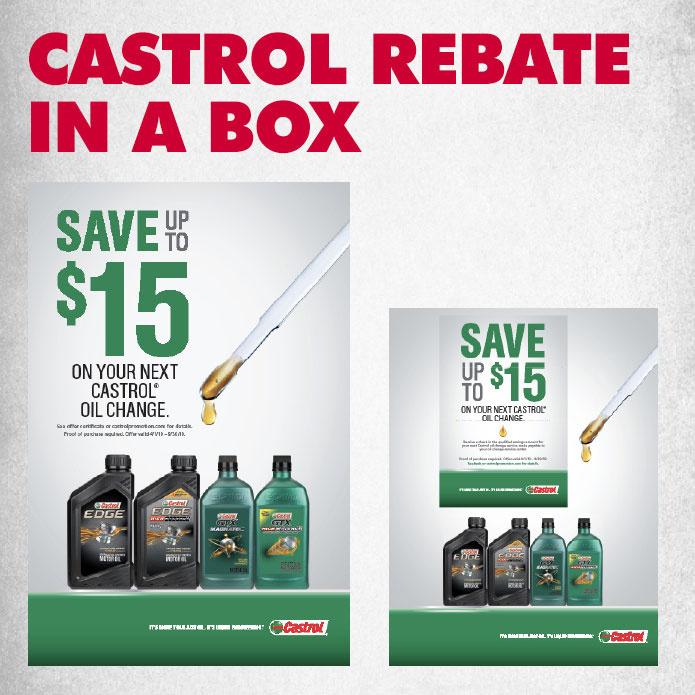 Member Promo Castrol Rebate Box