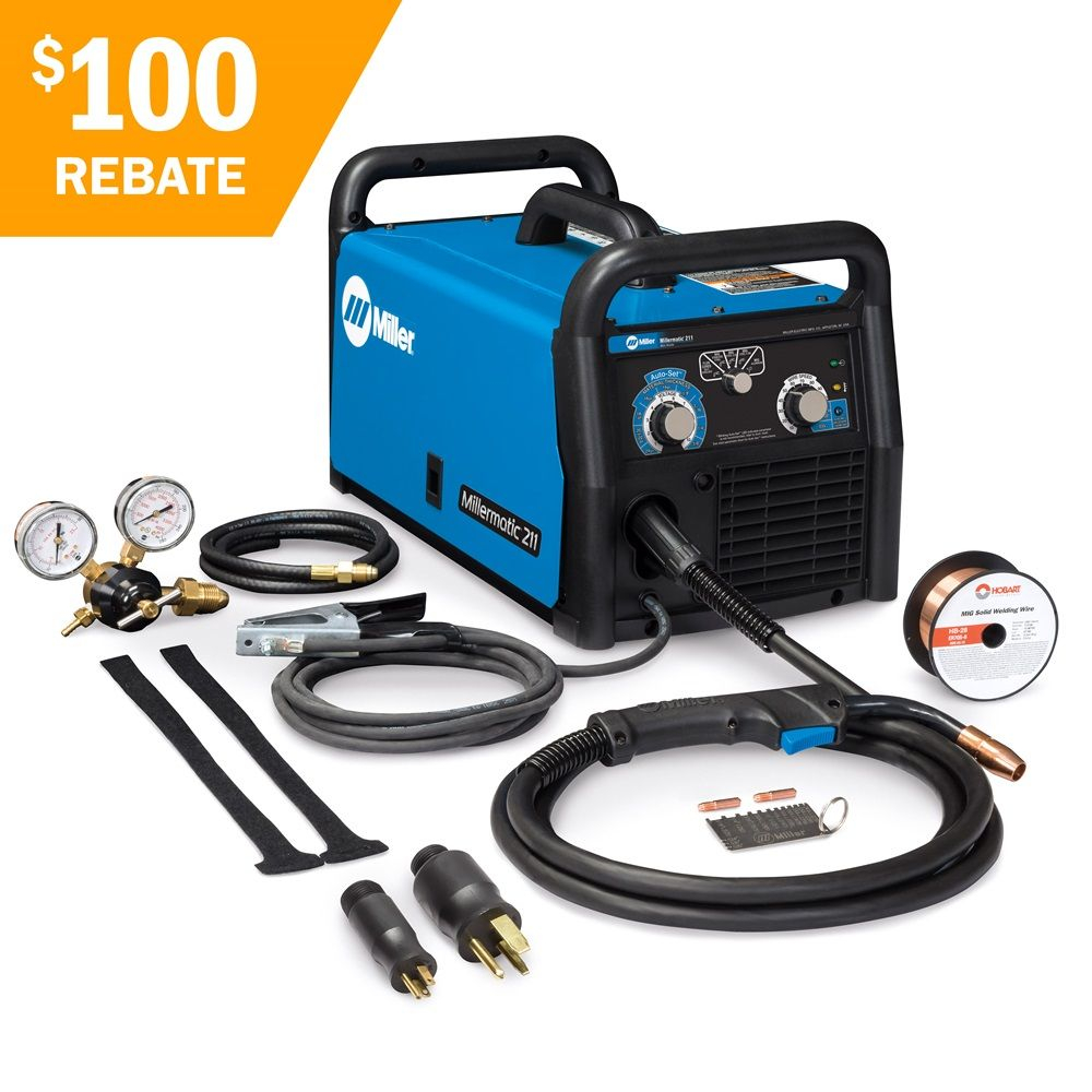 Millermatic211 907614 Rebate Mig Welder Miller Welders Welders