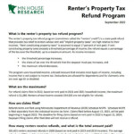 Minnesota Renters Rebate 2023 Printable Rebate Form