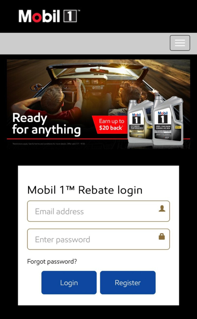 Mobil 1 Rebate Dealmoon 