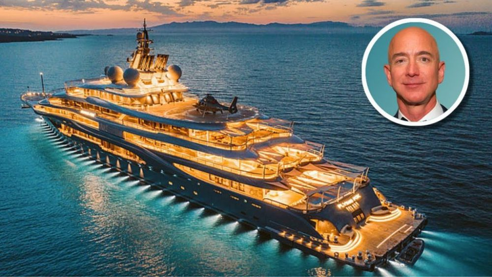 Mr Bezos Is At It Again Check Out His 500 Million Mega Yacht