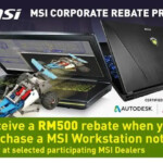 MSI Malaysia Announces Corporate Rebate Program For Corporate Users Who