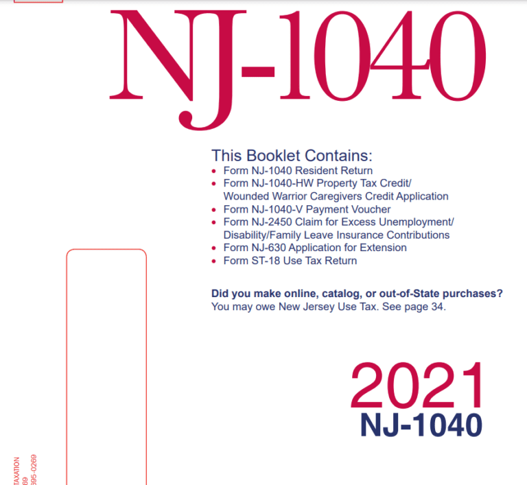 NJ Home Rebate 2023 Printable Rebate Form