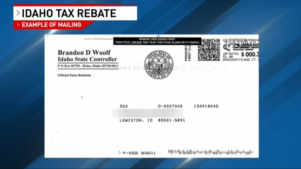 One time Tax Rebate Checks For Idaho Residents KLEW