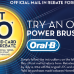 Oral B Rebate Coupons January 2014 Philips Sonicare Coupons