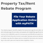 Rent Rebate Check Rent Rebates