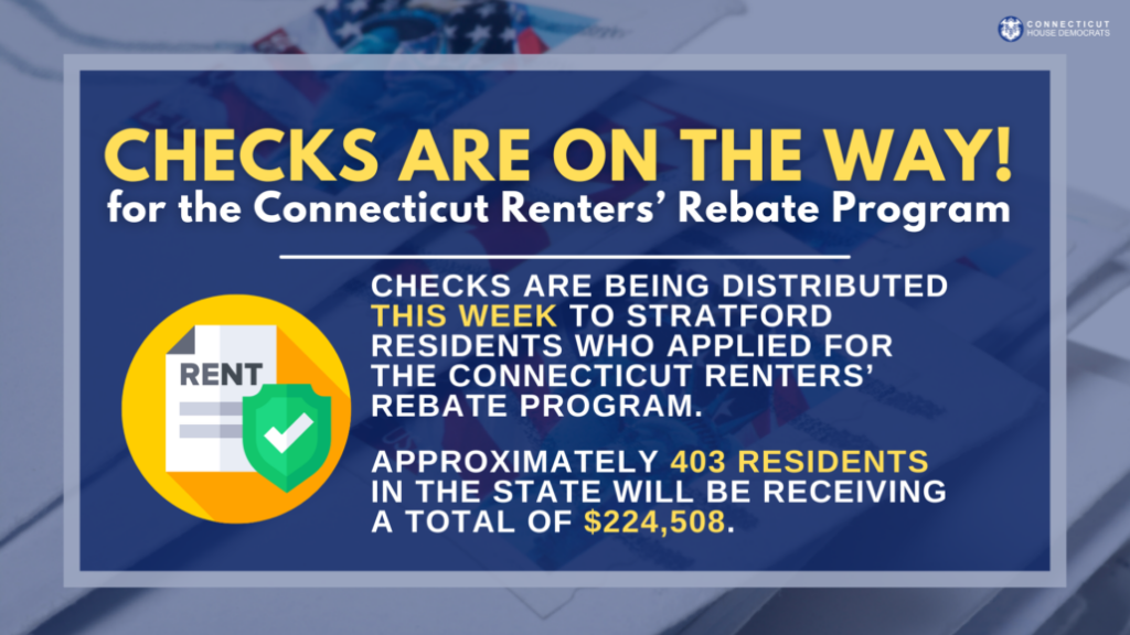 Renters Rebate Checks In The Mail Stratford Crier