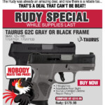 Rural King Rudy Special Taurus G2C 9mm Pistol 154 99 after