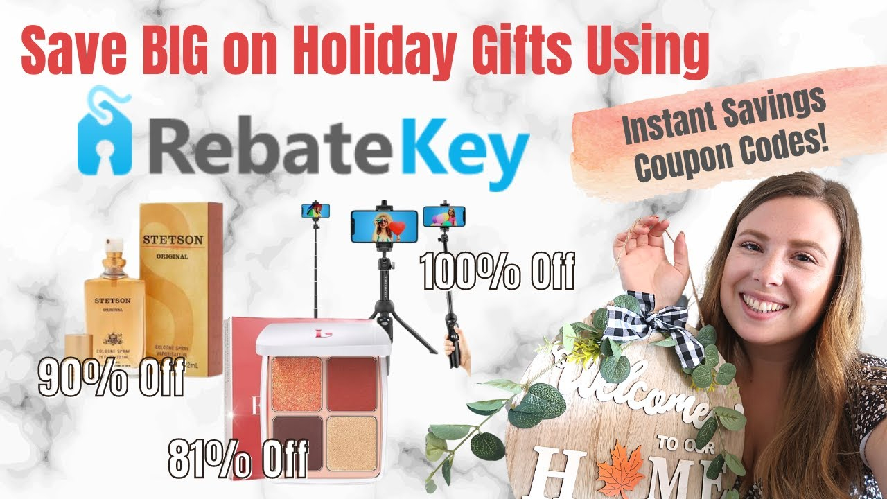 Save BIG On Holiday Gifts Using Rebate Key Up To 100 Savings 