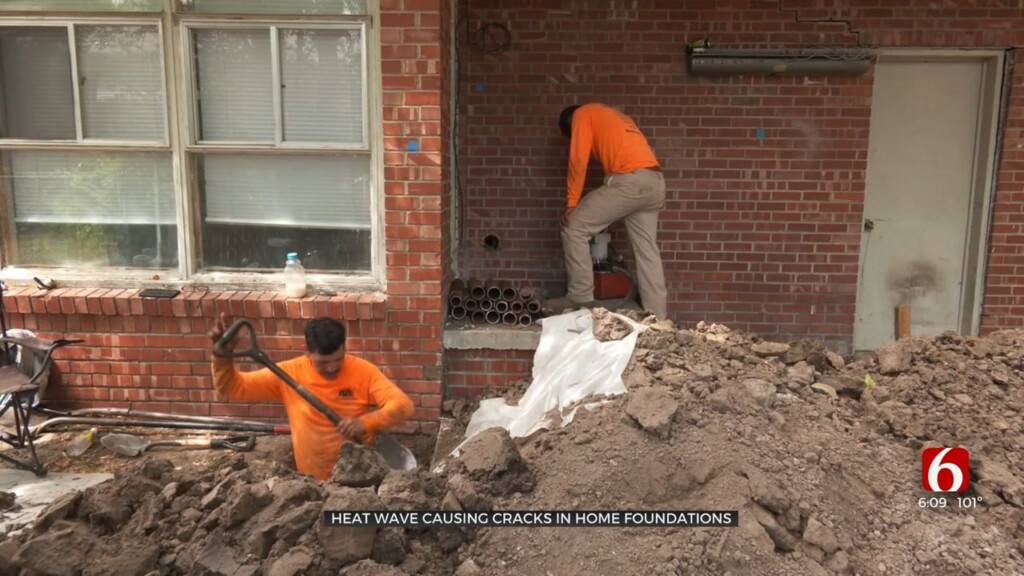 Some Oklahoma Homeowners Dealing With Foundation Issues During Heat Wave