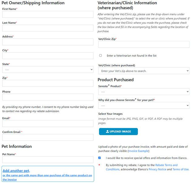 Submit Bayer AH Rebate Form Online At Www AHRebates In 2021 Vet 