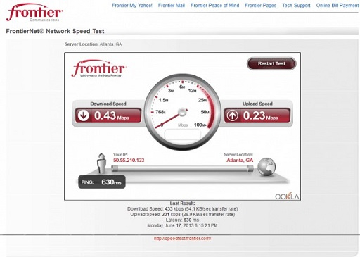 What Is My Internet Speed Frontier How To Increase Frontier Speed 